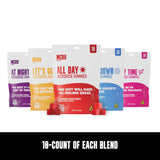 MCRO Edibles - Bundle - At Night - Let's Go - All Day - Calm Down - Sexy Time - 20ct - THC - Microdose
