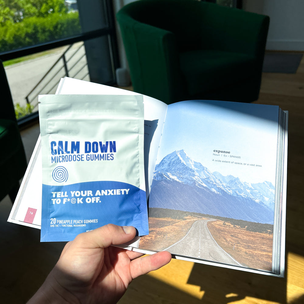 MCRO - Edibles - Calm Down - Reishi - Functional THC - Microdose Gummies - THC