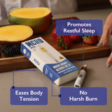 Mixed Berry Indica Disposable Vape - 1 Gram THCA and CBN - Product Laying Near Fruit Flavors - MCRO Edibles in the U.S.