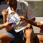 Friends sharing MCRO Edibles - Microdosing - THC - Calm Down - Anxiety Relief - MCRO
