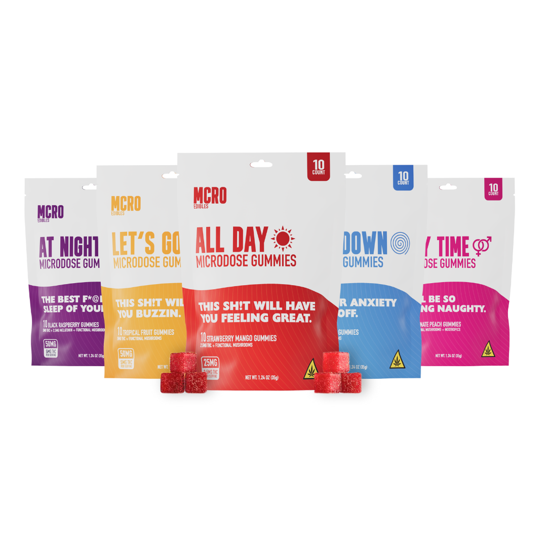 MCRO Edibles Bundle - 10ct of each Blend