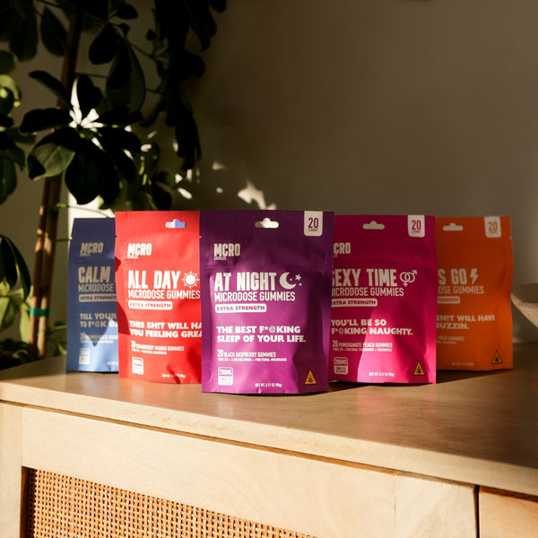 MCRO Edibles Bundle - 20ct of each Extra Strength Blend